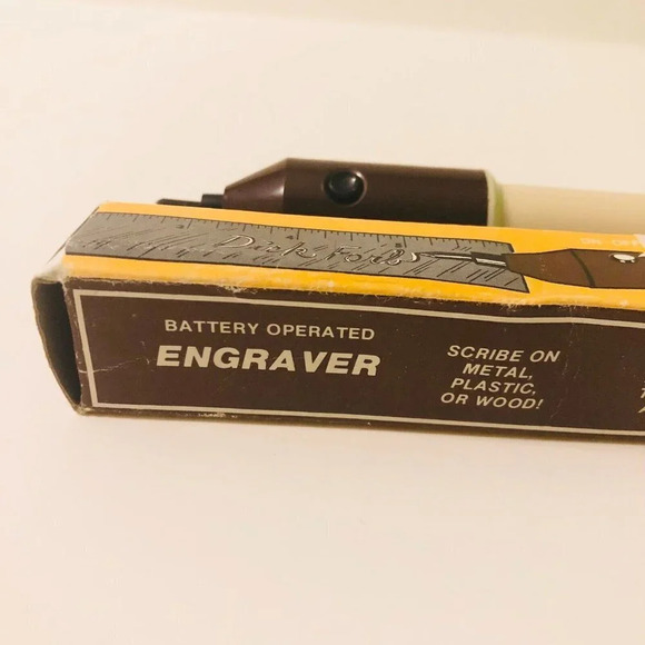 Vintage  Battery Operated Engraver Hong Kong - Picture 12 of 16